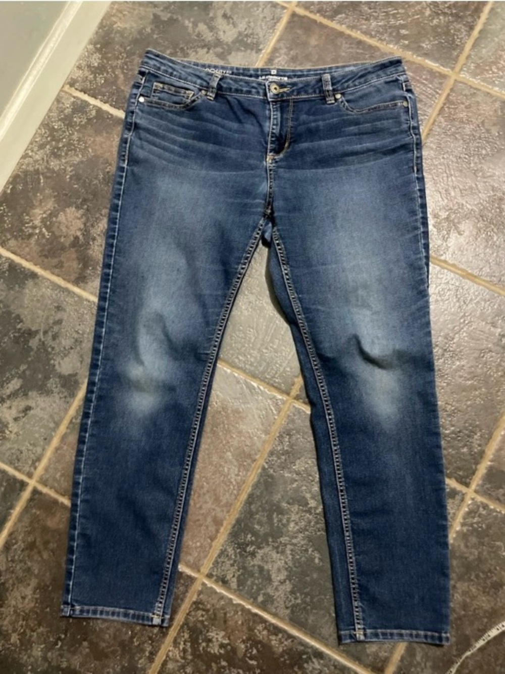 Liz Claiborne Denim City Fit Skinny Jeans Size 12P